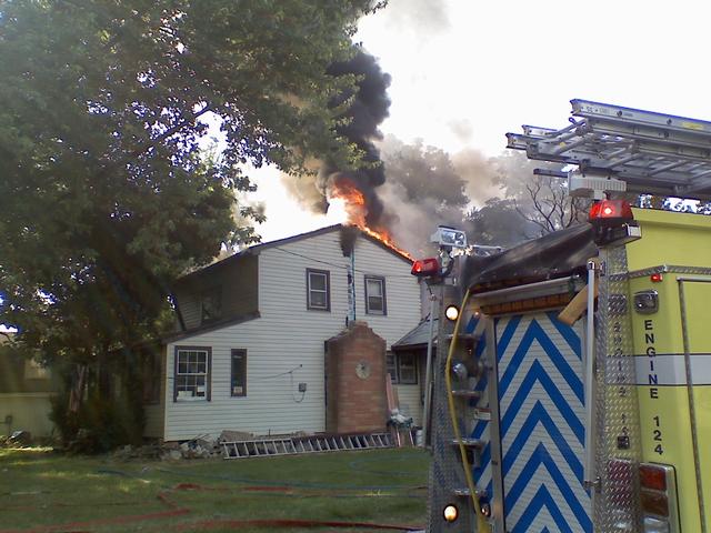 House Fire Pine Knob Road 06/21/2008