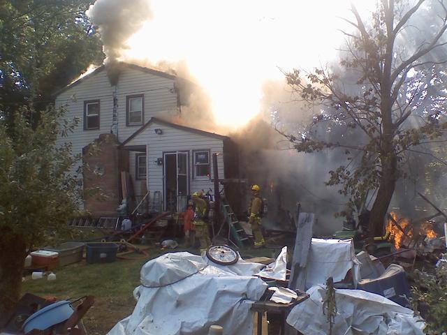 House Fire Pine Knob Road 06/21/2008